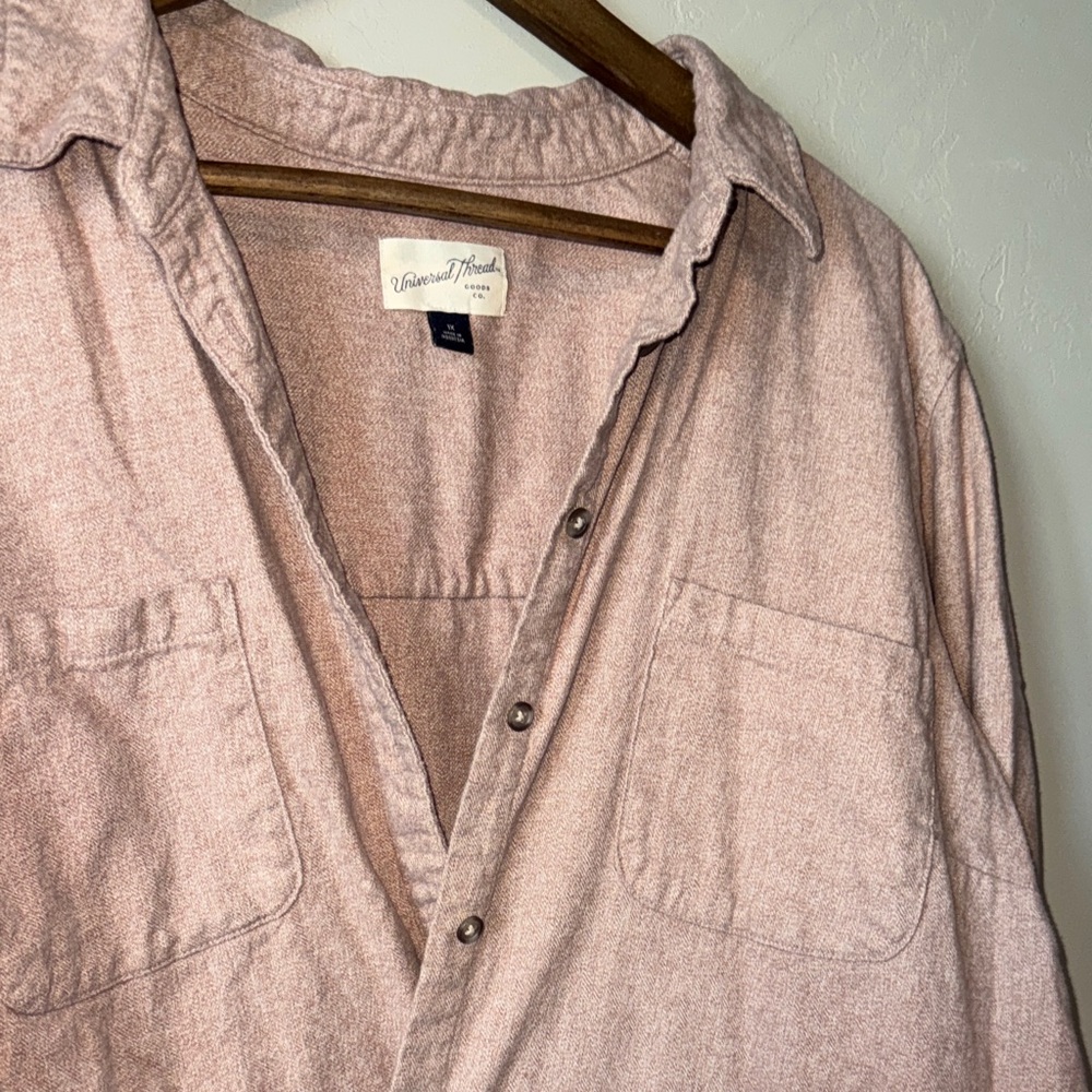 Pink Button-Up Shirt - Picture 3 of 3